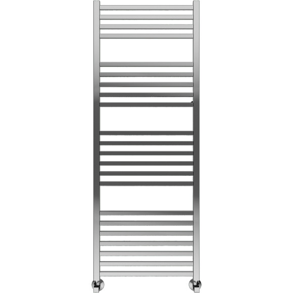 Водяной полотенцесушитель Terminus Ватикан П22 500х1400 4670078530547 Хром, нижнее подключение, G 1/2" ВР, с комплектом вентилей