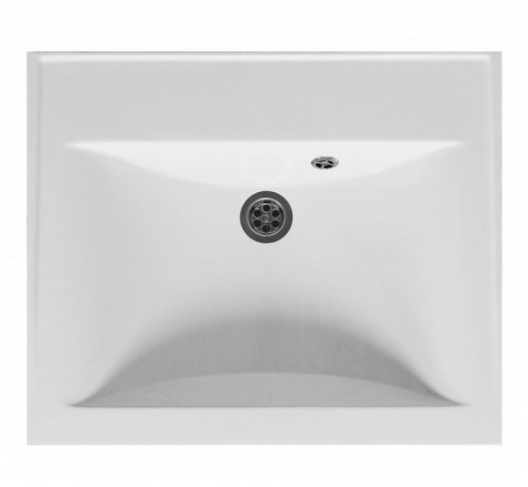 Раковина Эстет Комфорт 59 ФР-00000805 на стиральную машину Белая