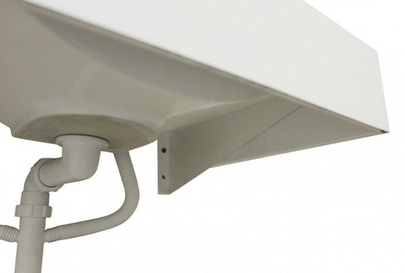 Раковина Эстет Комфорт 59 ФР-00000805 на стиральную машину Белая