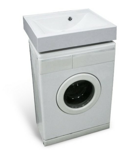 Раковина Эстет Комфорт 59 ФР-00000805 на стиральную машину Белая