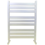 Водяной полотенцесушитель Ника Modern ЛМ 7 80x50 Белый 9 перекладин Водяной полотенцесушитель Ника Modern ЛМ 7 80x50 Белый 9 перекладин