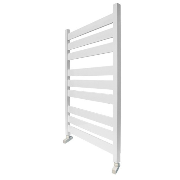 Водяной полотенцесушитель Ника Modern ЛМ 7 80x50 Белый 9 перекладин Водяной полотенцесушитель Ника Modern ЛМ 7 80x50 Белый 9 перекладин