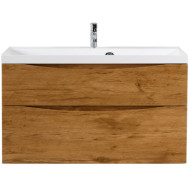 Тумба под раковину BelBagno Marino 80 MARINO-800-2C-SO-RN-P подвесная Rovere Nature