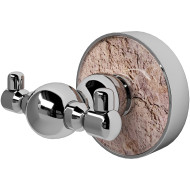 Двойной крючок WasserKRAFT Nau K-7723D Хром Двойной крючок WasserKRAFT Nau K-7723D Хром