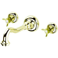 Смеситель для раковины Cezares Lord LORD-BLS1-03/24 Золото 24 карат