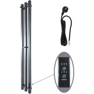 Электрический полотенцесушитель Маргроид Inaro3v профильный 1200x150 Inaro3v-12012-1081-7024 Графитовый серый