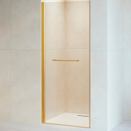 Душевая дверь RGW Passage PA-103Gb 80 020810308-16 профиль Золото брашированное стекло прозрачное