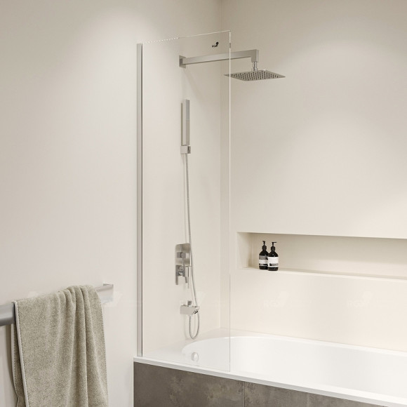 Шторка на ванну RGW Screens SC-056 30х150 351105630-11 профиль Хром стекло прозрачное Шторка на ванну RGW Screens SC-056 30х150 351105630-11 профиль Хром стекло прозрачное