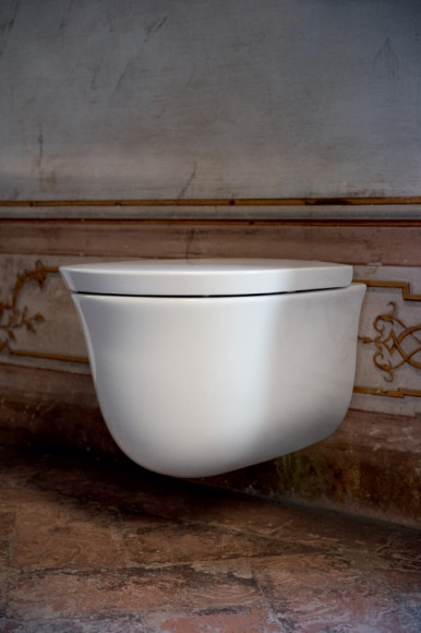 Унитаз Laufen New Classic 8.2085.1.000.000.1 подвесной без сиденья