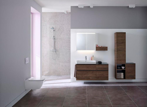 Унитаз Geberit Smyle Square 500.683.00.2 подвесной с сиденьем Микролифт