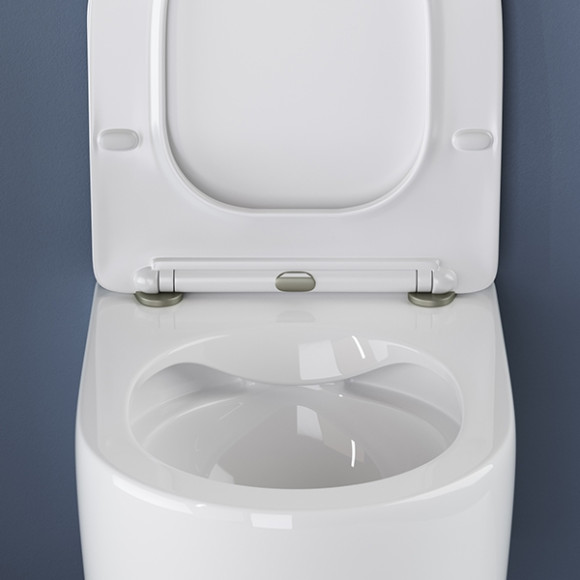 Унитаз Ceramicanova Moments CN3003 подвесной с сиденьем Микролифт Унитаз Ceramicanova Moments CN3003 подвесной с сиденьем Микролифт