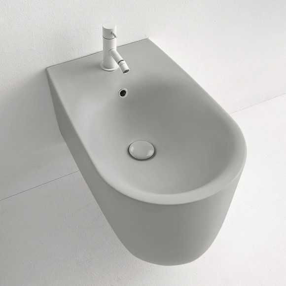 Биде Kerasan Nolita 532559*1 подвесное Светло-серый