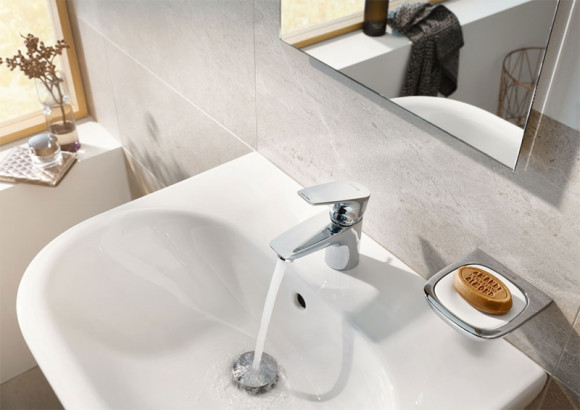 Смеситель для раковины Kludi Pure Solid 340280575 Хром