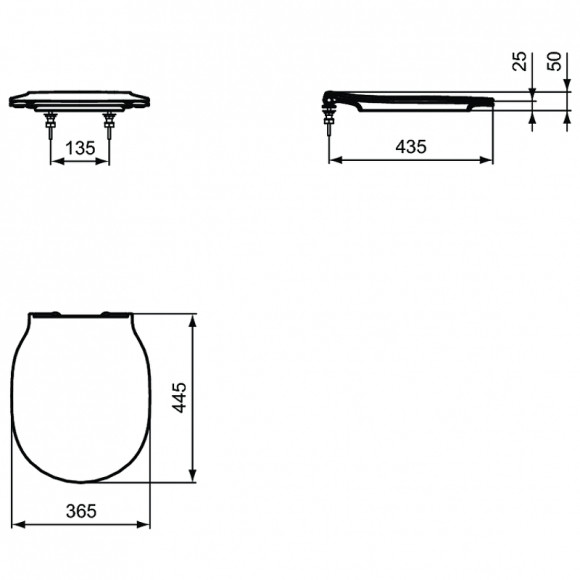Комплект унитаза с инсталляцией Ideal Standard Connect Air E212101 с сиденьем Микролифт
