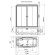Душевой бокс Radomir Элис 168x85 L 1-04-1-1-0-0940 без гидромассажа