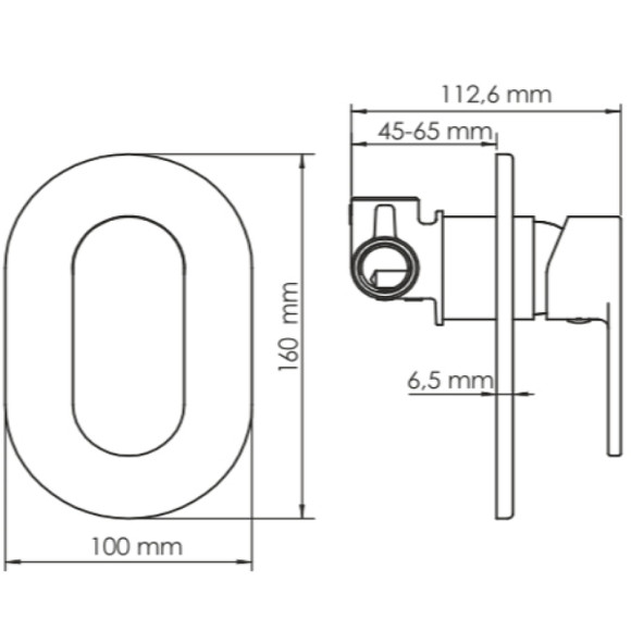 Смеситель для душа WasserKRAFT Elbе 7451 Черный матовый Смеситель для душа WasserKRAFT Elbе 7451 Черный матовый