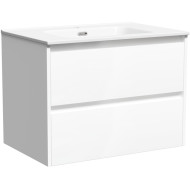 Тумба под раковину Sancos Libra 70 LB70W подвесная Белый глянец