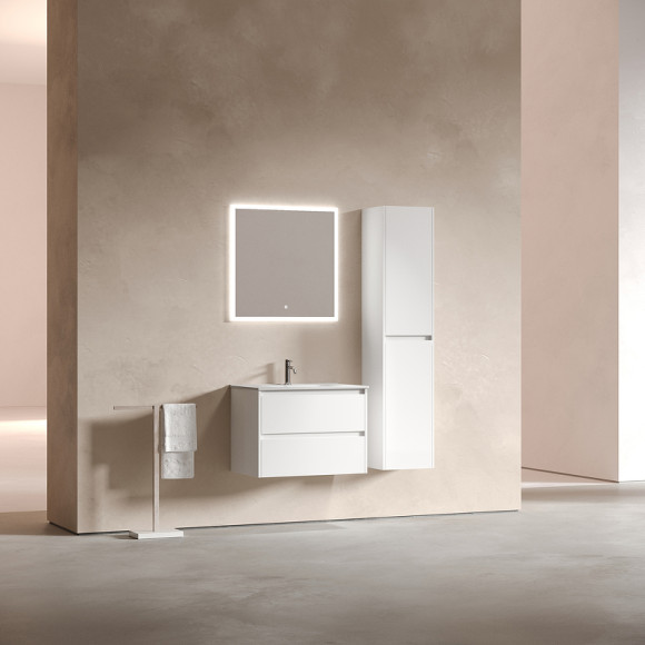 Тумба под раковину Sancos Libra 70 LB70W подвесная Белый глянец