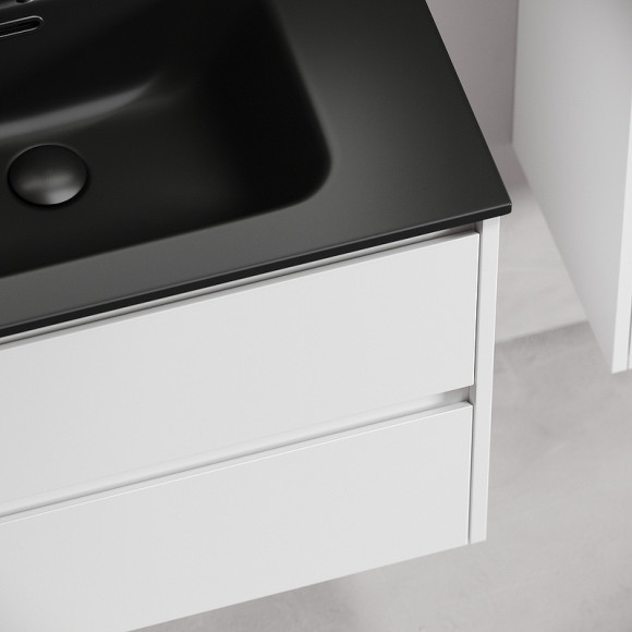 Тумба под раковину Sancos Libra 70 LB70W подвесная Белый глянец