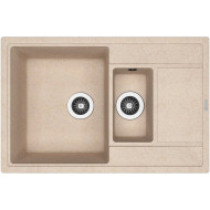 Кухонная мойка Florentina Липси-780К 20.250.D0780.107 Песочная