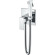 Гигиенический душ со смесителем Boheme Qubic 477-CR Хром