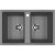 Кухонная мойка Ulgran Classic U-608-309 Темно-серая