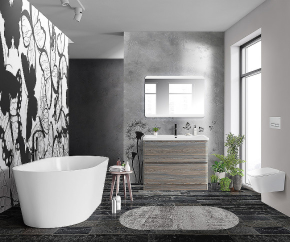 Тумба под раковину BelBagno 80 ALBANO-800-2C-PIA-PS Pino Scania