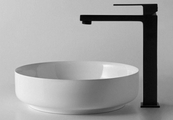 Смеситель для раковины Paffoni Elle EL081NO Черный матовый