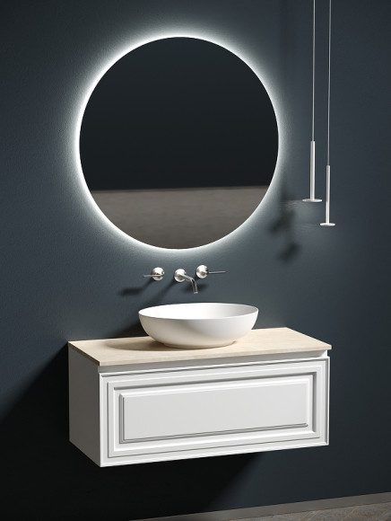 Тумба под раковину Sancos Very 100 VR100W подвесная Bianco