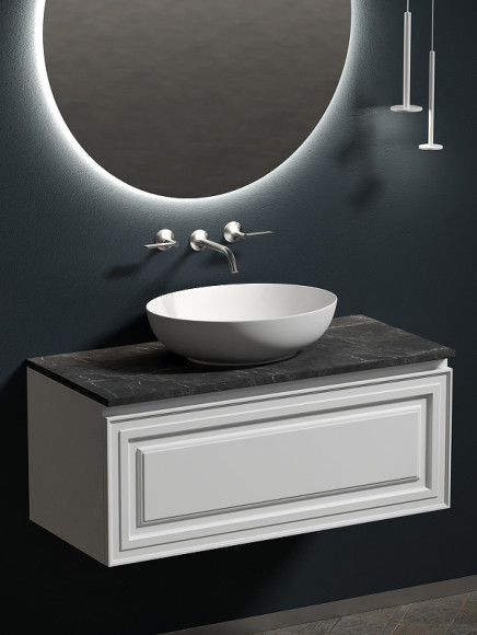 Тумба под раковину Sancos Very 100 VR100W подвесная Bianco