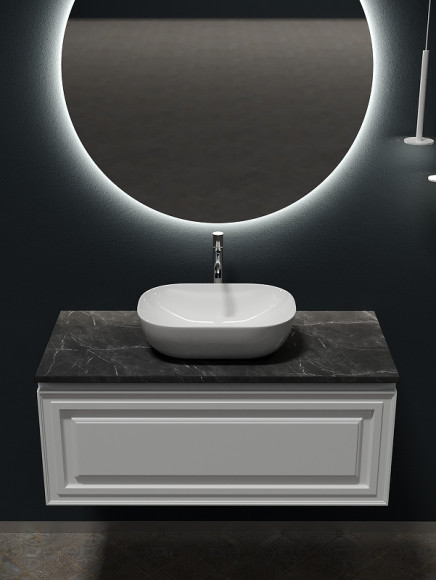 Тумба под раковину Sancos Very 100 VR100W подвесная Bianco