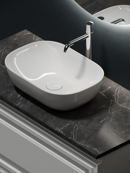 Тумба под раковину Sancos Very 100 VR100W подвесная Bianco