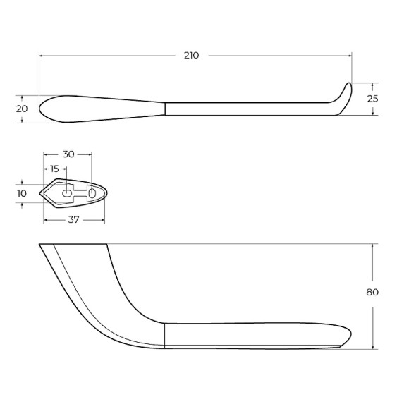 Держатель туалетной бумаги Cezares Liner LINER-PH-01 Хром