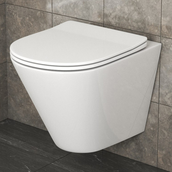 Унитаз Grossman GR-4477S подвесной с сиденьем Микролифт Унитаз Grossman GR-4477S подвесной с сиденьем Микролифт