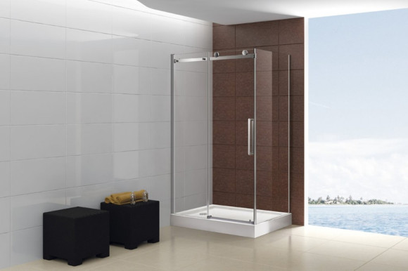 Душевой уголок Cezares Stylus-M AH-1 120x80 профиль Хром стекло прозрачное Душевой уголок Cezares Stylus-M AH-1 120x80 профиль Хром стекло прозрачное