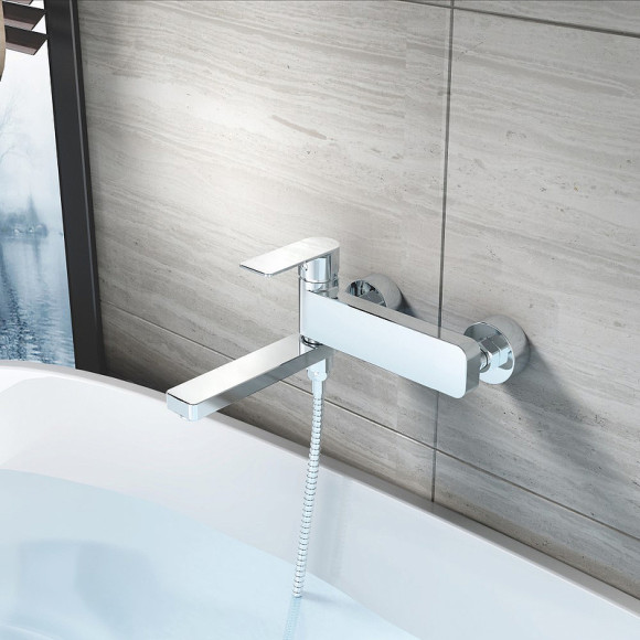 Смеситель для ванны Haiba HB60617 Хром Смеситель для ванны Haiba HB60617 Хром