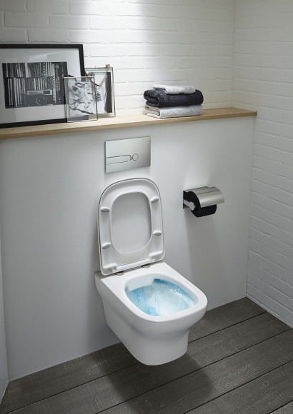 Комплект унитаза с инсталляцией Jacob Delafon Vox E21744RU-00 с сиденьем Микролифт и клавишей смыва Хром Комплект унитаза с инсталляцией Jacob Delafon Vox E21744RU-00 с сиденьем Микролифт и клавишей смыва Хром