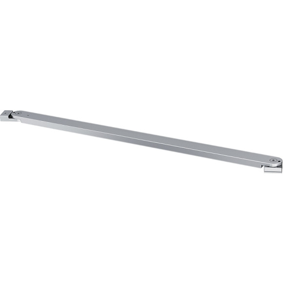 Шторка на ванну WasserKRAFT Main 100 41S02-100R Matt glass Fixed профиль Хром стекло матовое