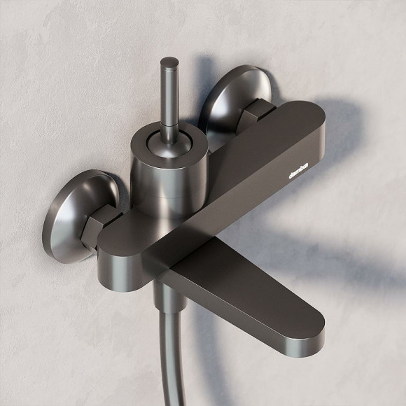 Смеситель для ванны Damixa Arc 291000300 Черный матовый Смеситель для ванны Damixa Arc 291000300 Черный матовый