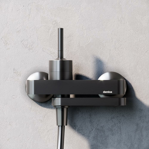 Смеситель для ванны Damixa Arc 291000300 Черный матовый Смеситель для ванны Damixa Arc 291000300 Черный матовый