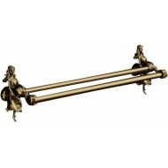 Полотенцедержатель Art&Max Athena AM-0618-B двойной Бронза