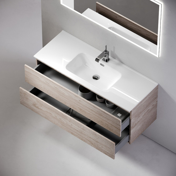 Тумба под раковину Sancos Urban 100 UR100EG подвесная Дуб Галифакс натуральный