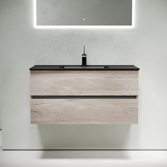 Тумба под раковину Sancos Urban 100 UR100EG подвесная Дуб Галифакс натуральный