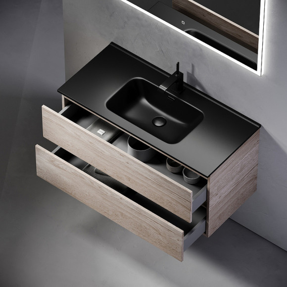 Тумба под раковину Sancos Urban 100 UR100EG подвесная Дуб Галифакс натуральный