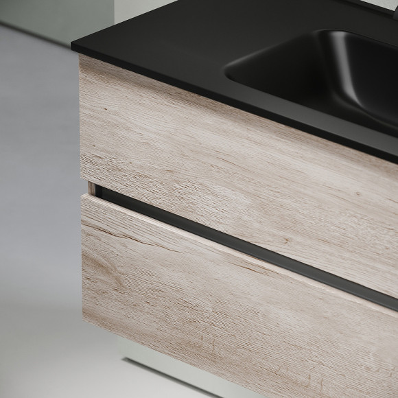 Тумба под раковину Sancos Urban 100 UR100EG подвесная Дуб Галифакс натуральный