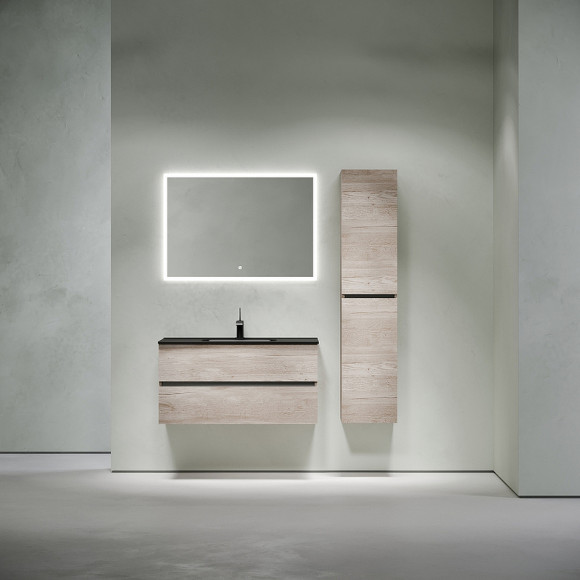 Тумба под раковину Sancos Urban 100 UR100EG подвесная Дуб Галифакс натуральный