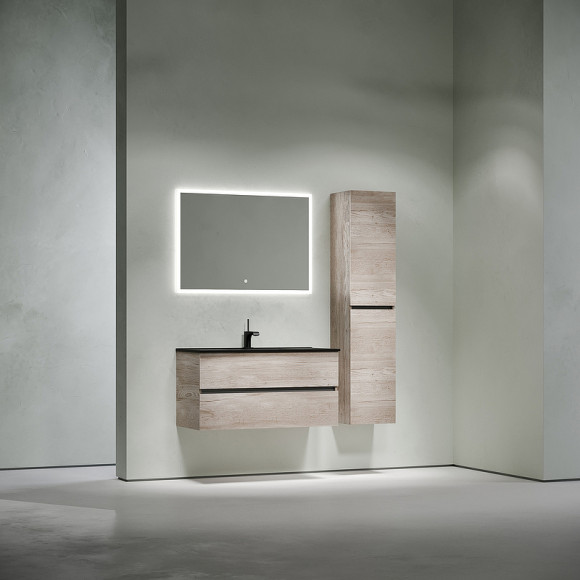 Тумба под раковину Sancos Urban 100 UR100EG подвесная Дуб Галифакс натуральный