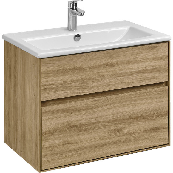 Тумба под раковину Aquaton Либерти 75 1A279501LYC70 подвесная Дуб эльвезия