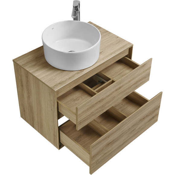 Тумба под раковину Aquaton Либерти 75 1A279501LYC70 подвесная Дуб эльвезия