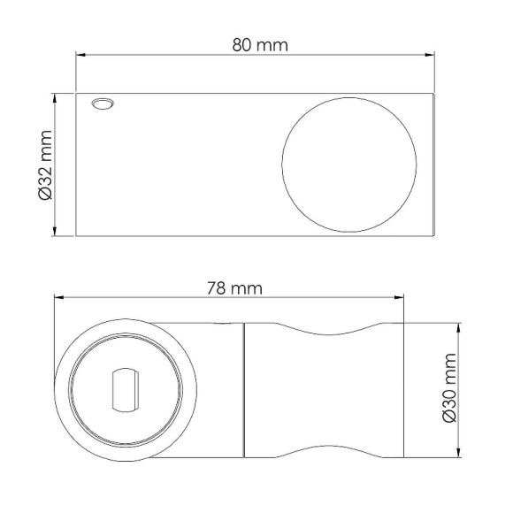 Держатель ручного душа WasserKRAFT A320 Черный глянец